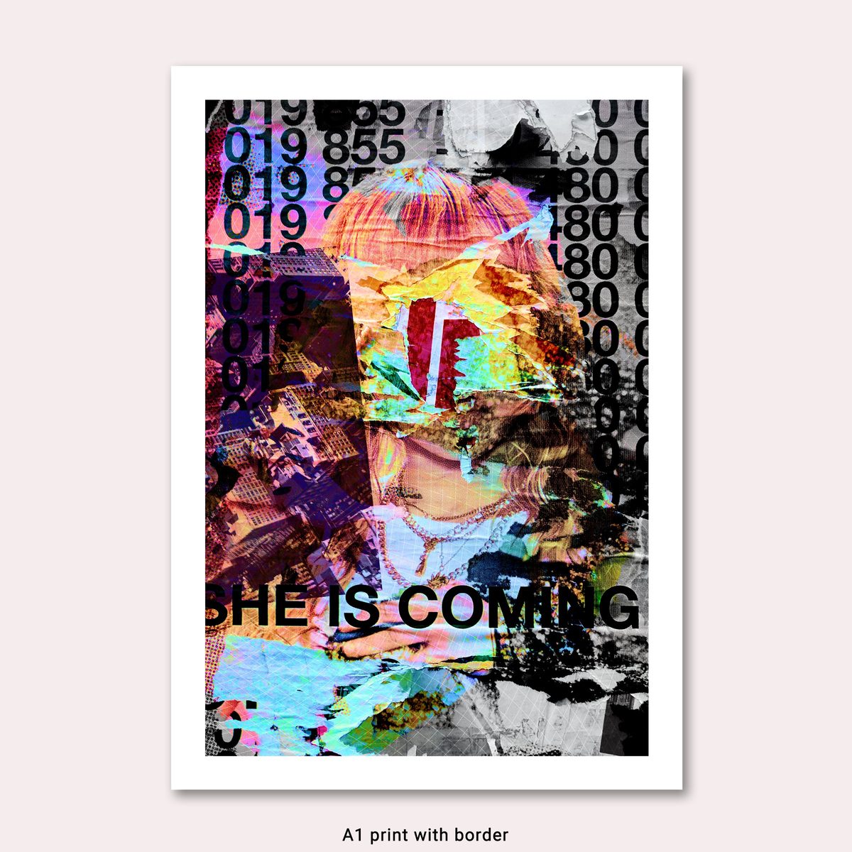 Prints She Is Coming 01